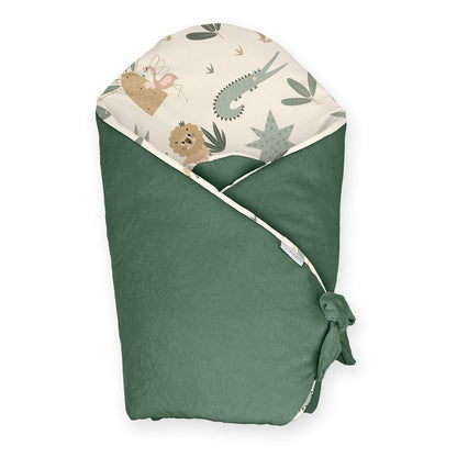 Saco Capazo Bebé Velour Tropic Fun_0