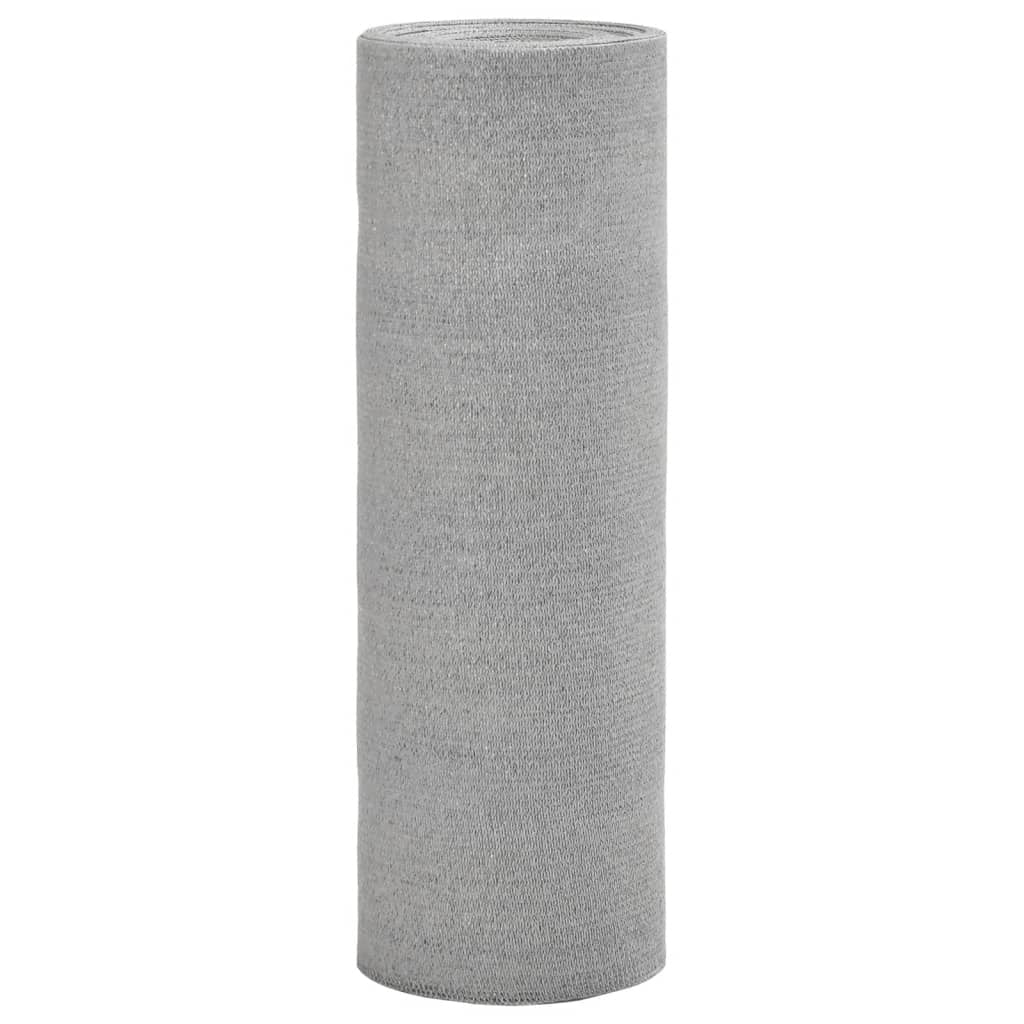 Vidaxl Red De Privacidad Hdpe Gris Claro 2x25 M 150 G/m²_0