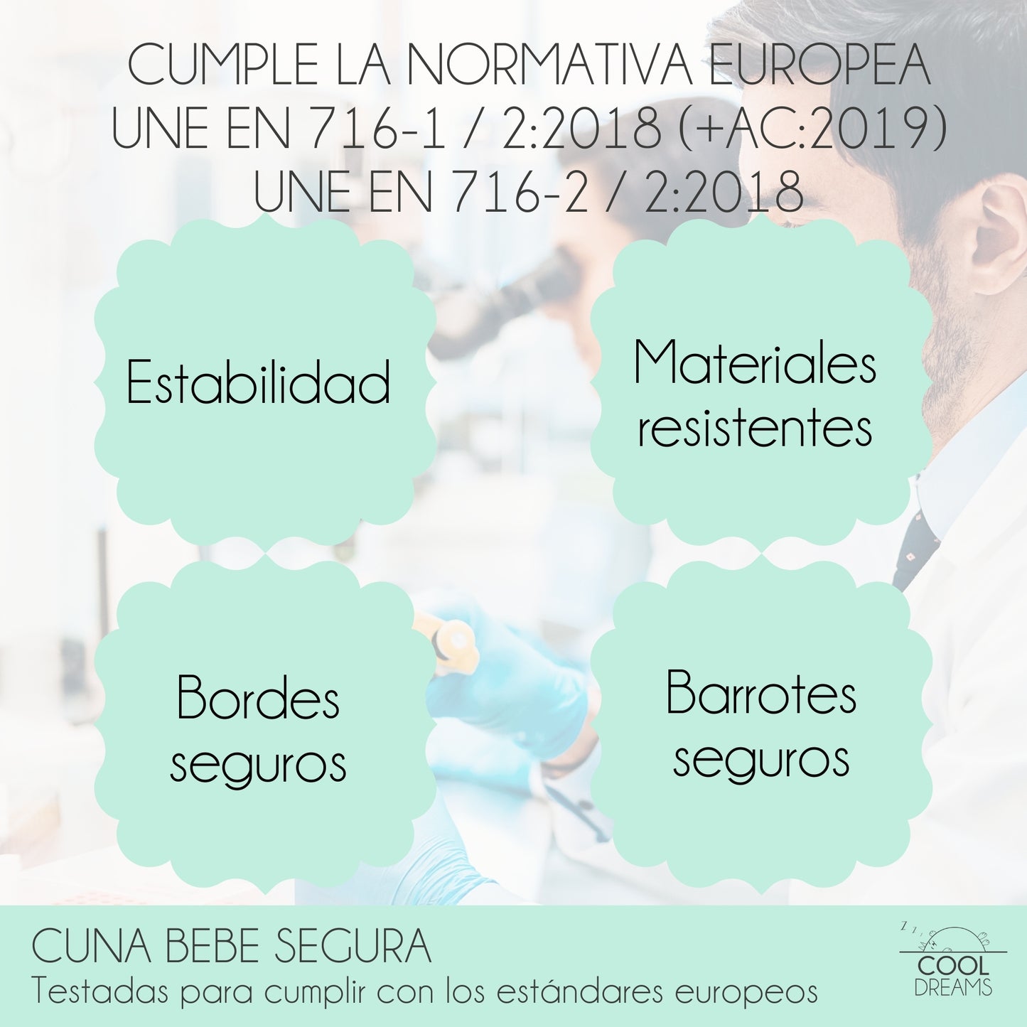 Cuna De Bebé Nuru Estilo Nórdico Infantil, Con Kit Colecho, Colchón Morfeo Y Ropa De Cama 100% Algodón_3