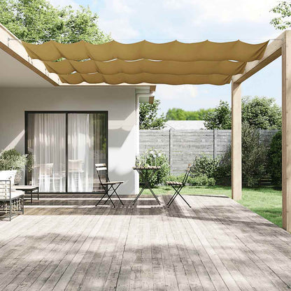 Vidaxl Toldo Vertical Beige 180x1200 Cm Tela Oxford_1
