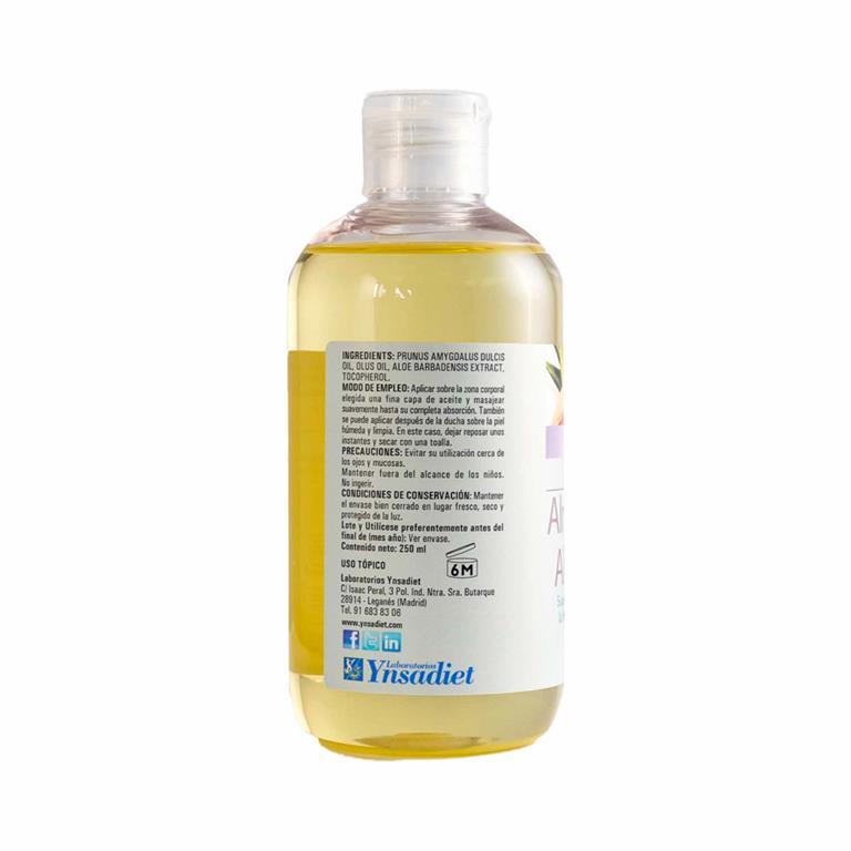 Óleo de Amêndoa + Aloé Ynsadiet 250 ml