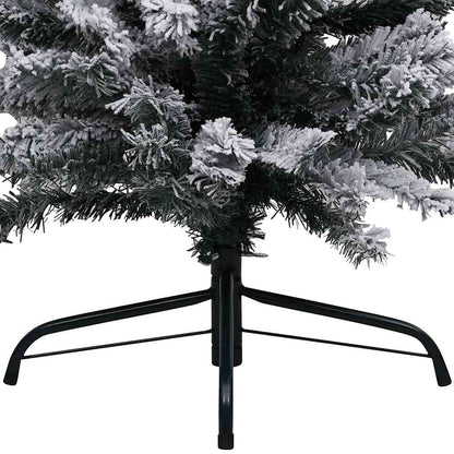 Vidaxl Árbol De Navidad Preiluminado Con Luces Y Bolas Verde 150 Cm_4