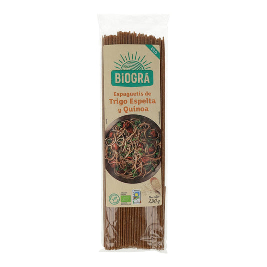 Esparguete de Quinoa e Espelta Biográ Biológico 250 g