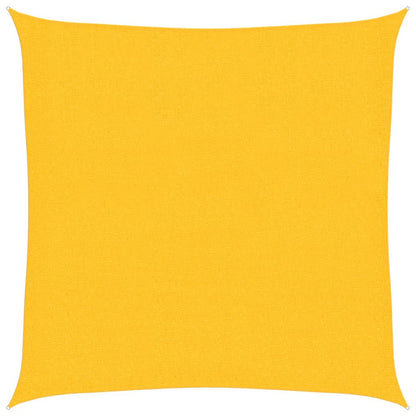 Vidaxl Toldo De Vela Hdpe Amarillo 160 G/m² 3,6x3,6 M_0