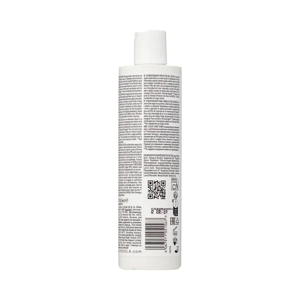Indola Acondicionador Protector Del Color Profesional Para Cabello Teñido 300ml_2