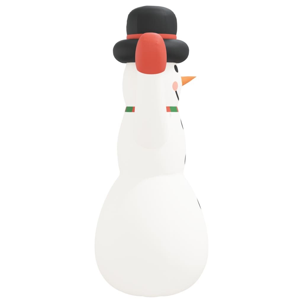 Vidaxl Muñeco De Nieve Inflable De Navidad Con Led 1000 Cm_3
