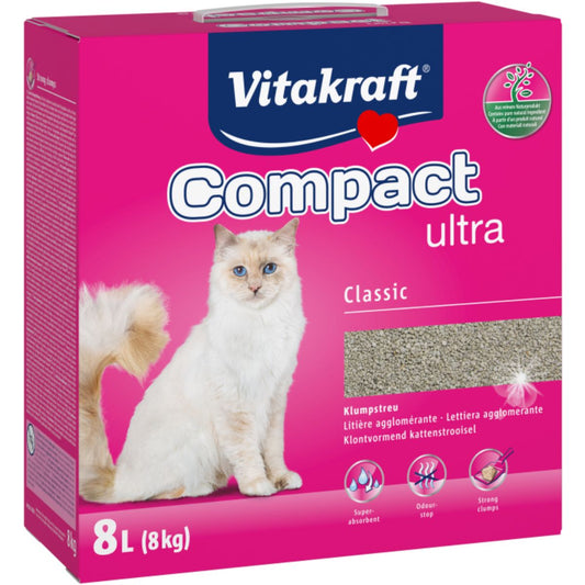 Vitakraft Compact Ultra Aglutinante de areia 4 L