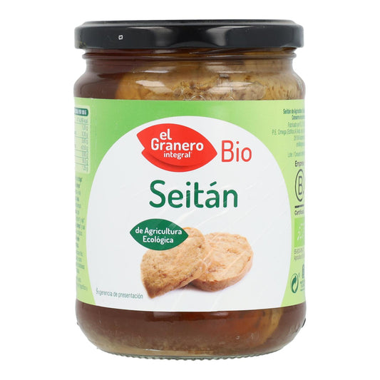 Seitan Enlatado Biológico El Granero, 400 g