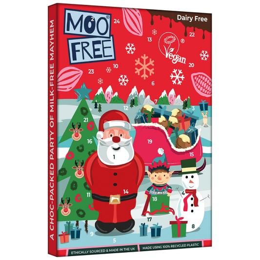 Calendário do Advento Chocolate Orgânico Moo Free 70 g 