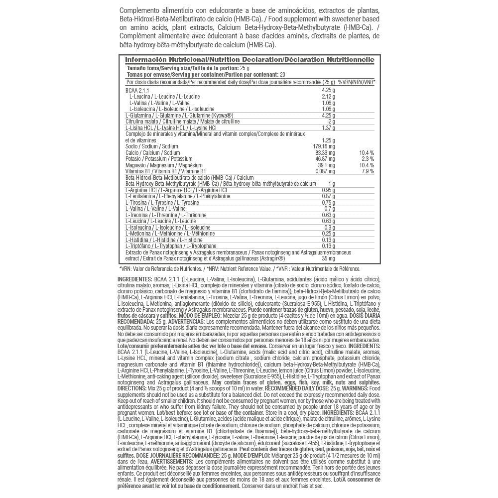 Mg Amino - 500g - Cola - Aumenta La Masa Muscular - Masmusculo_5