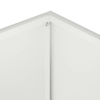 Macetero De Jardín 2 Uds. Blanco 40 X 20 X 50 Cm_5