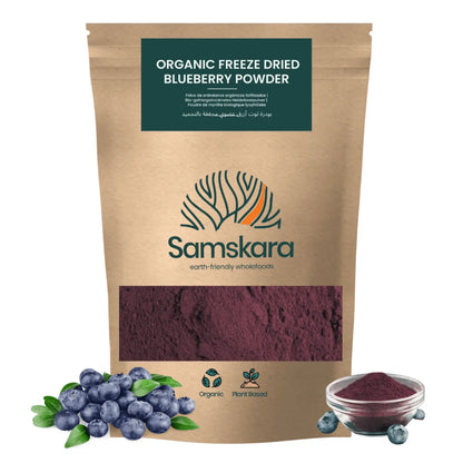 Arándano Nórdico En Polvo Bio - 150g | Fruta Deshidratada Ecológica, Snack Vegano Natural Sin Azúcares Añadidos_0