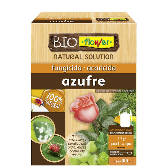 Fungicida acaricida Enxofre Bioflower 6x15 g