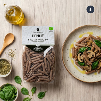 Macarrones de trigo sarraceno ECO sin gluten Planeta Huerto 500 g