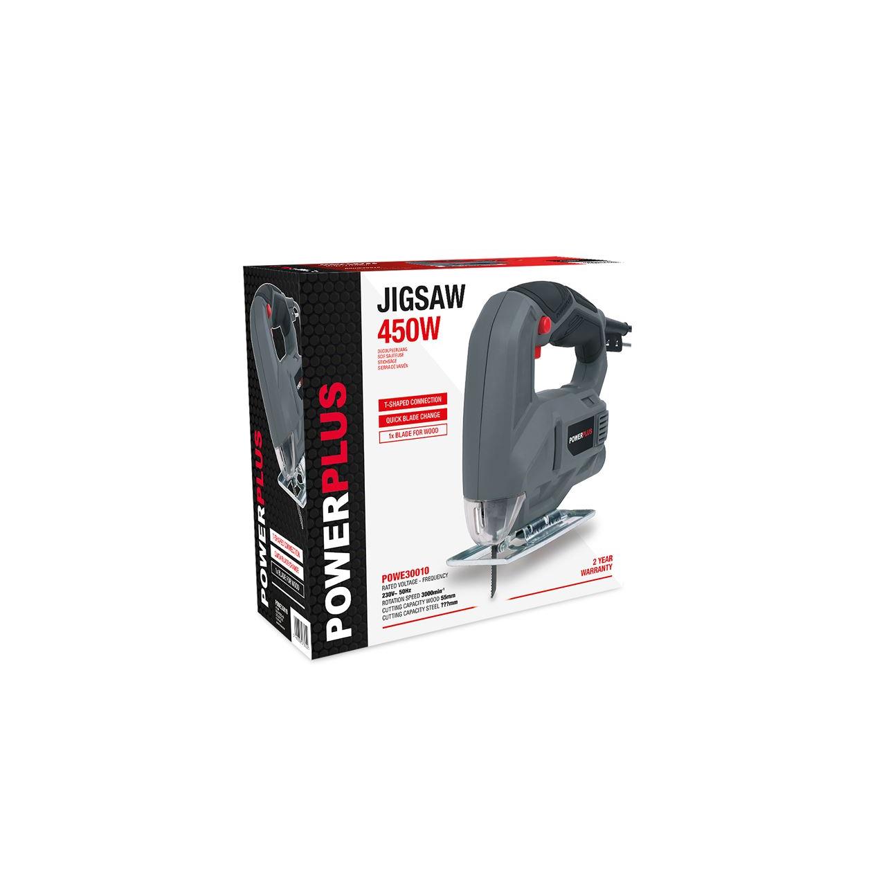 Serra tico-tico Powerplus POWE30010 450w