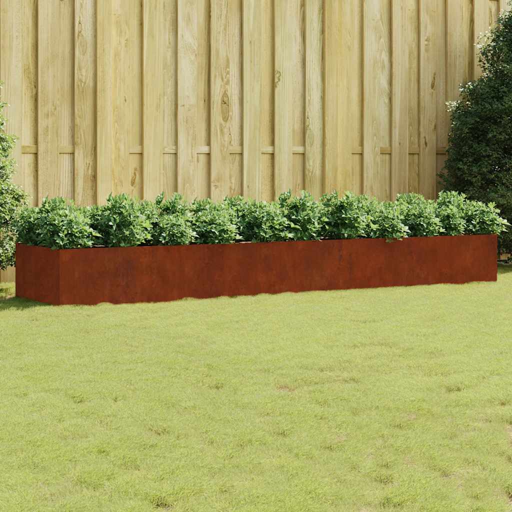 Jardinera Acero Corten 360x80x40 Cm_1