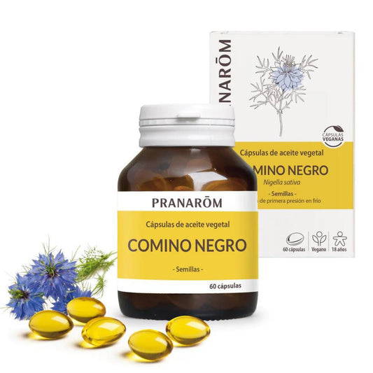 Cápsulas de cominho preto, Pranarom 60 cápsulas