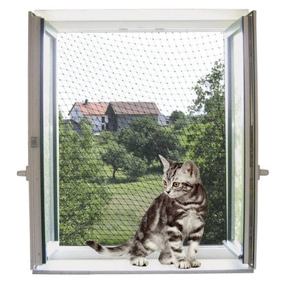 Kerbl Red De Seguridad Para Gatos Transparente 6x3 M_3