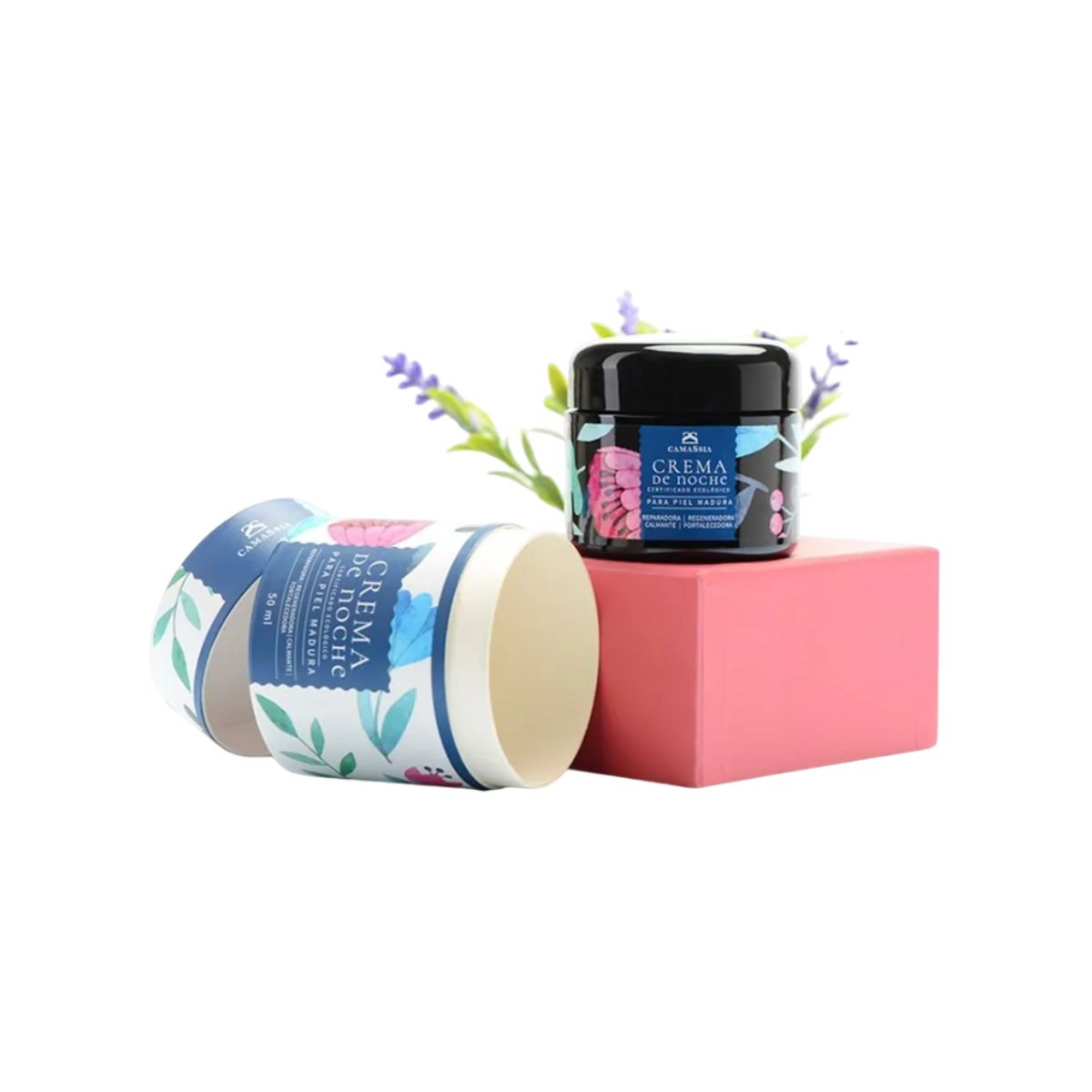 Creme de Noite Antienvelhecimento Natural Camassia