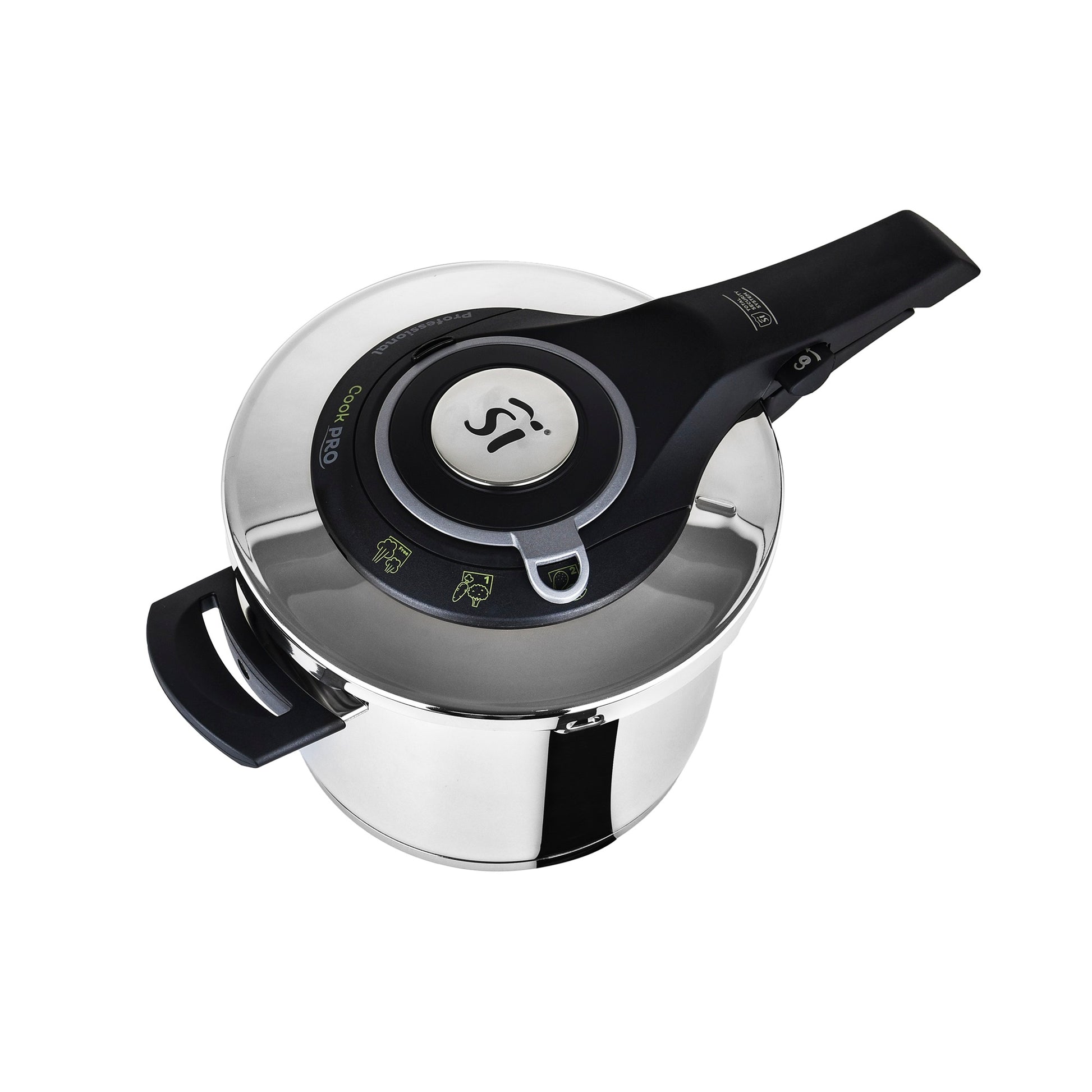 Olla A Presion 22 Cm 6 L Cookpro Acero Inoxidable_4