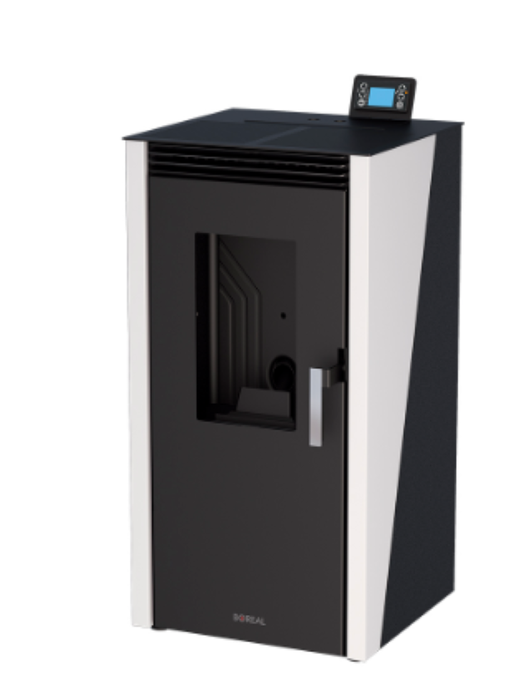 Bricosol Estufa De Pellet Boreal 12 Kw Marfil_0