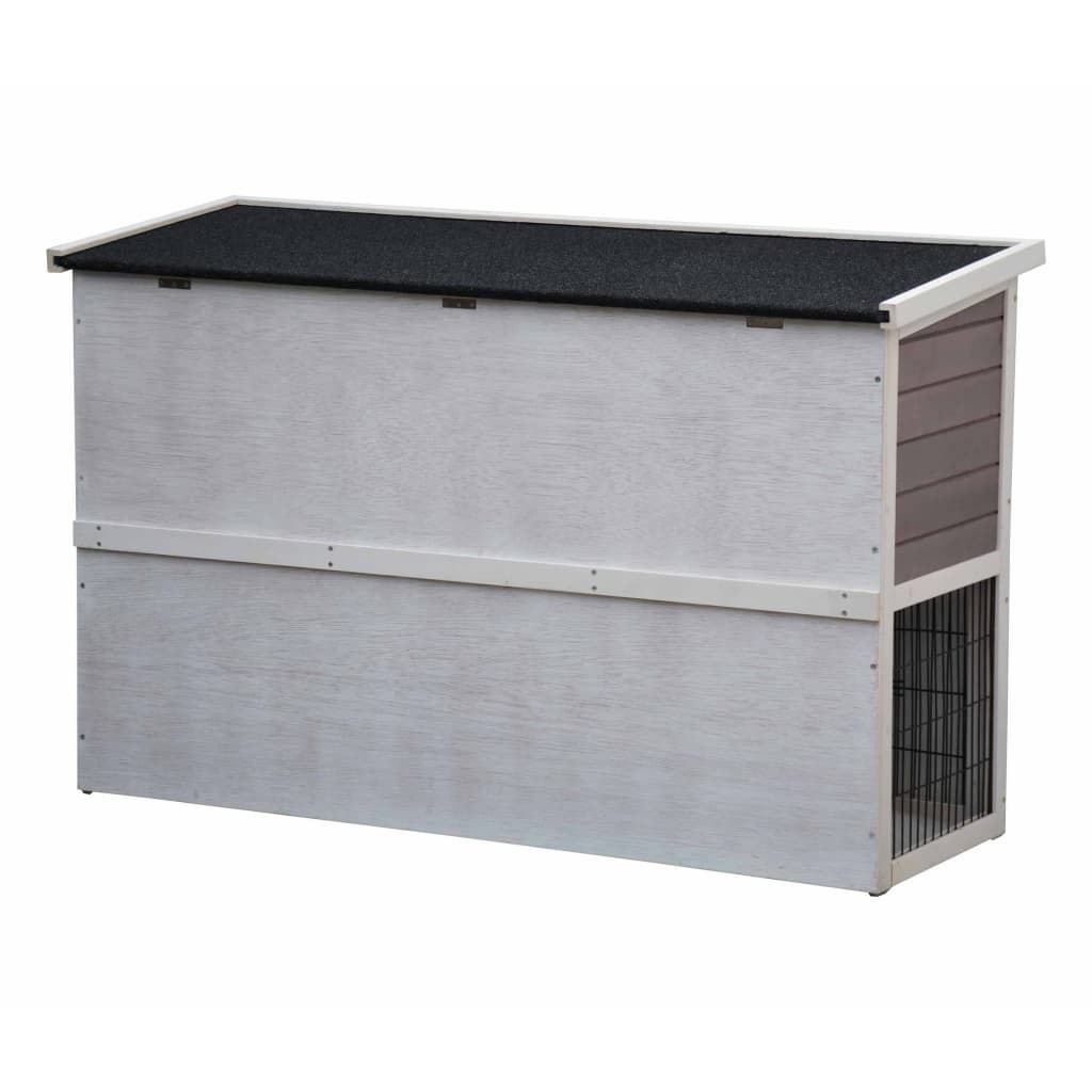 @pet Conejera Bigfoot Madera Blanca 137x50x85 Cm 26024_1