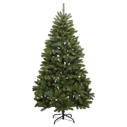 Vidaxl Árbol De Navidad Artificial Con Bisagras 300 Led Y Bolas 300 Cm_4