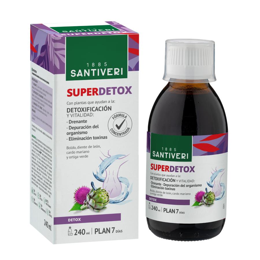 Xarope Superdetox Santiveri 240 ml