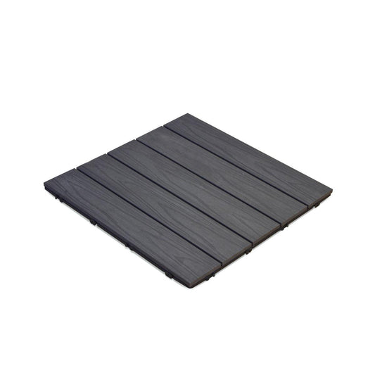 Embalagem de 4 peças compostas encapsuladas Durafloor 50x50 Dioco Grey