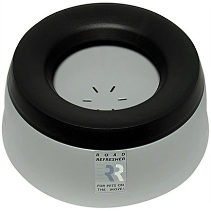 Road Refresher Bebedero De Mascotas Antiderrames Grande Gris Lbrr_0