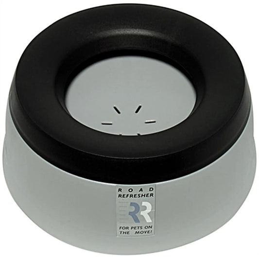 Road Refresher Bebedero De Mascotas Antiderrames Grande Gris Lbrr_0