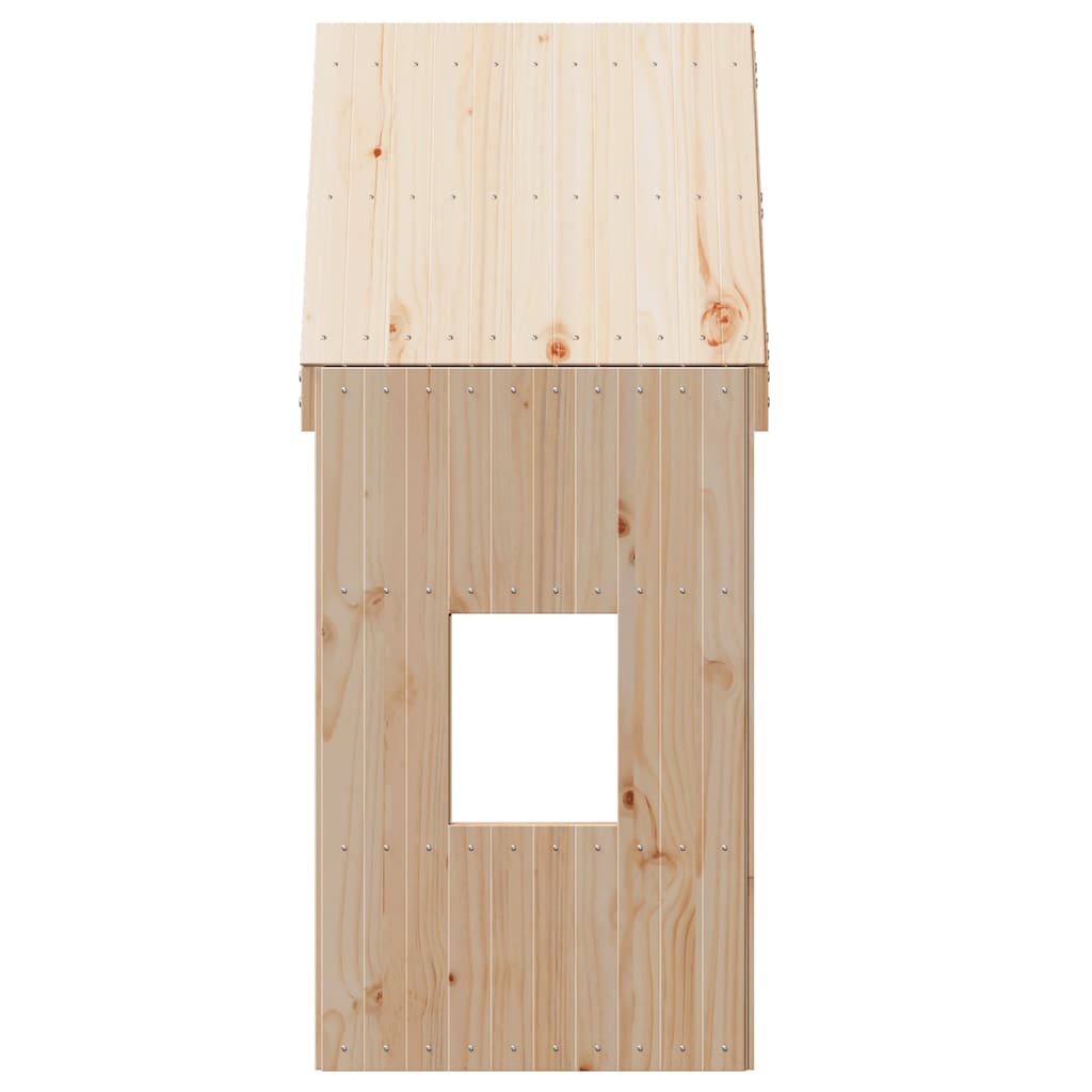 Techo De Cama Infantil Madera Maciza Pino 60x89x134,5 Cm_3