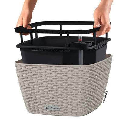 Lechuza Jardinera Bacino Cottage All-in-one Marrón Arena 30x30 Cm_3