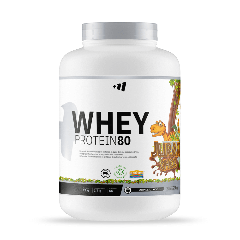 Whey Protein80 - 2 Kg - Jurassic Choc - Aumenta La Masa Muscular - Masmusculo_0