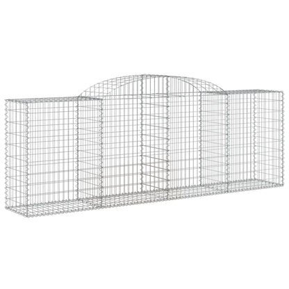 Cestas De Gaviones 20 Uds Forma De Arco Hierro 300x50x100/120cm_2