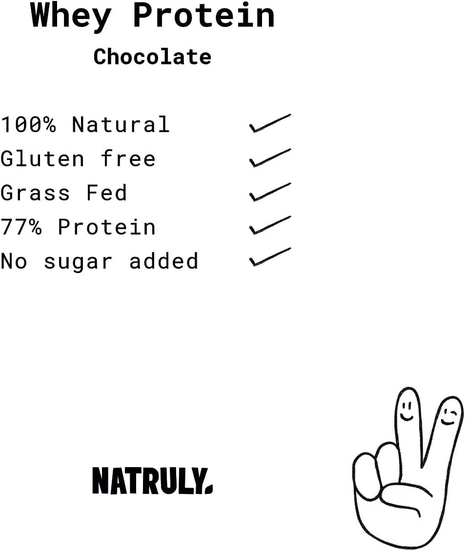 Proteína Whey Orgânica Natruly Chocolate 350 g