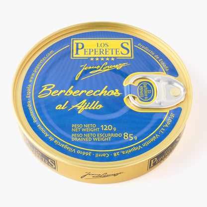 Pack 6x Berberechos al Ajillo Los peperetes 120 g