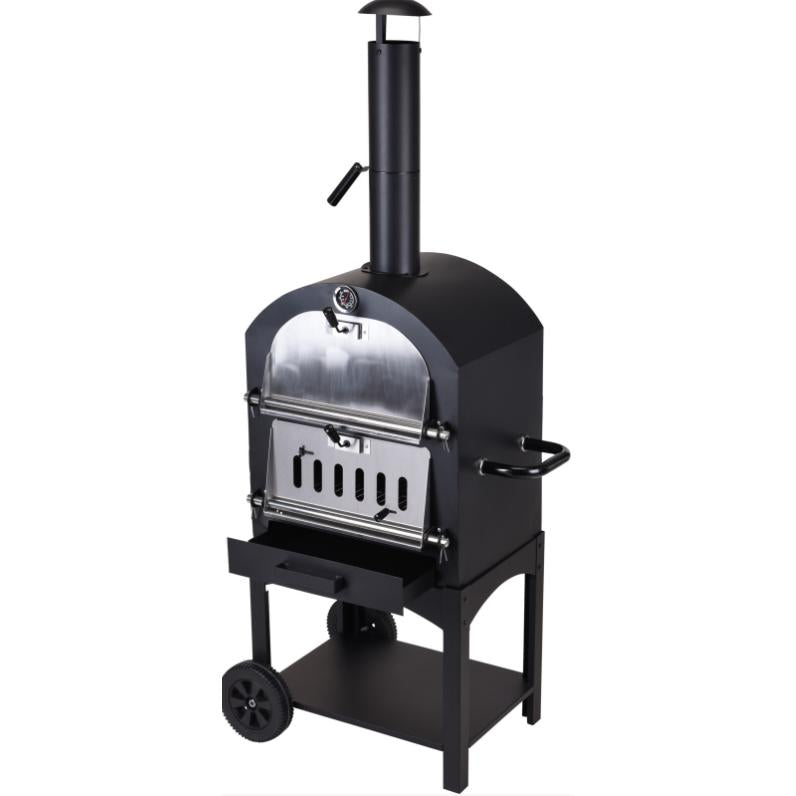 Forno de pizza para churrasco 68x48x156cm.