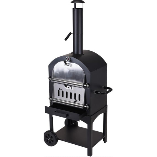 Forno de pizza para churrasco 68x48x156cm.