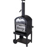 Forno de pizza para churrasco 68x48x156cm.