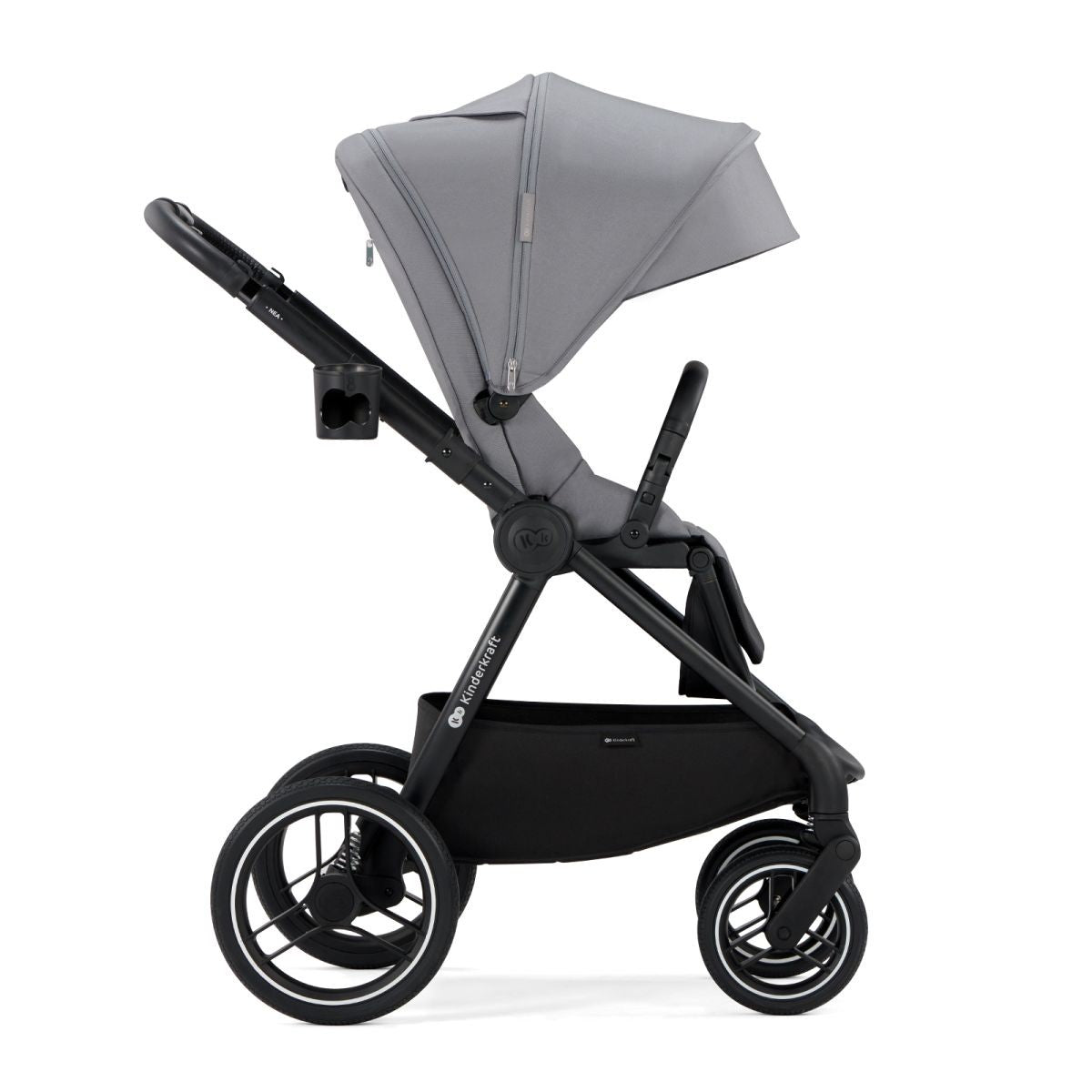 Carrito De Bebé Nea Dos Piezas Capazo Duro Hasta 22 Kg Platinum Grey_2