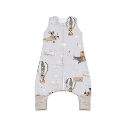 Cotton Color Pijama Manta Con Pies Saco De Dormir T-s Tog 1,5 12-36m Cotton Albero Mio | Satén De Algodón Tog 1,5_1