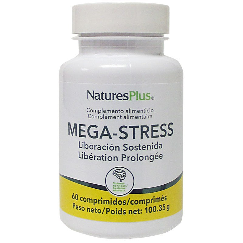 Mega-Stress Natures Plus 60 comprimidos