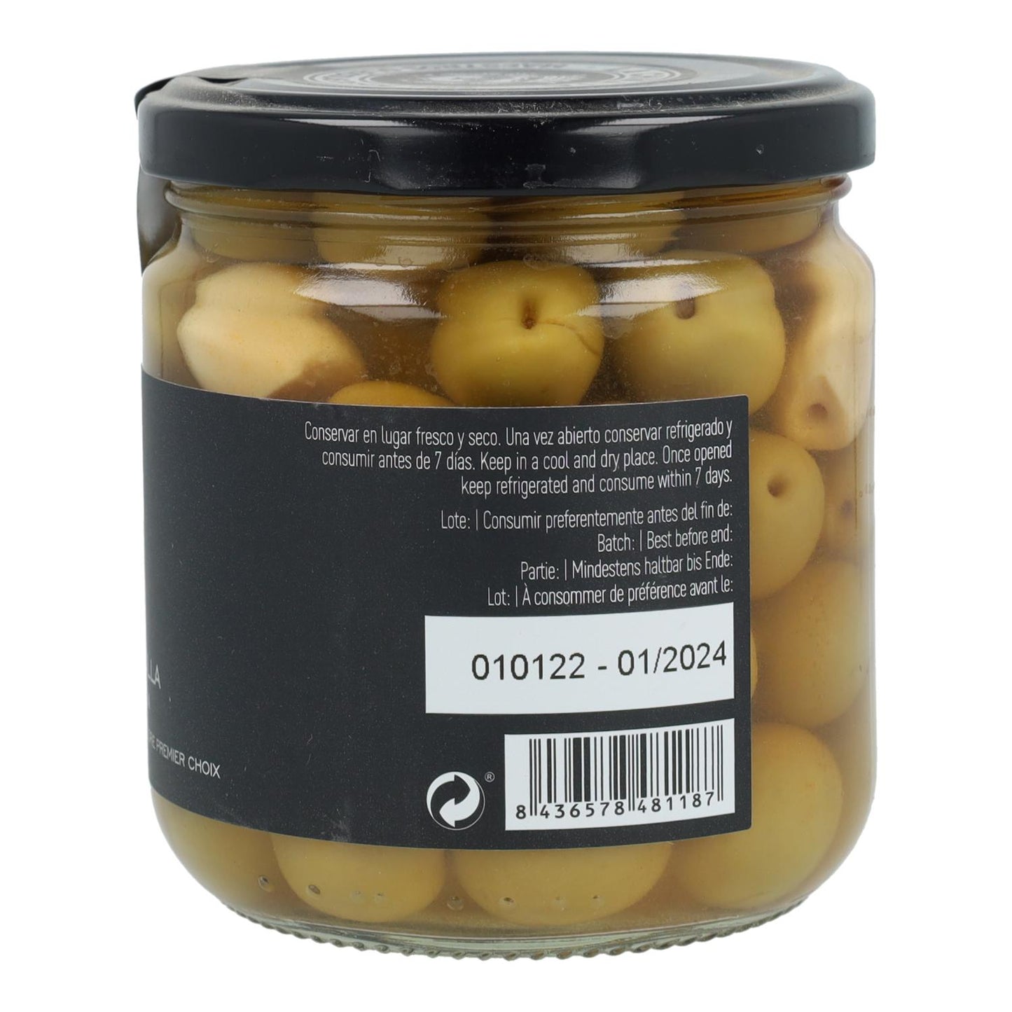 La Chinata Manzanilla Azeitonas Divididas com Paprika 370 gr