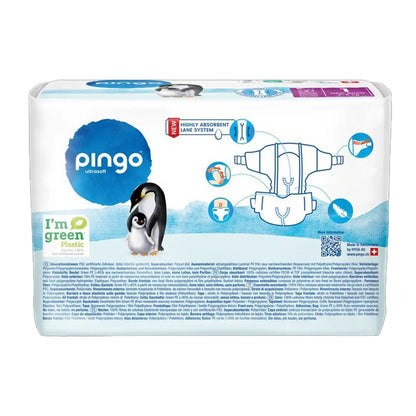 Pack poupança Fraldas T1 (recém-nascido) Pingo 108 unidades