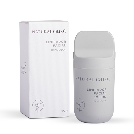Bastão de Limpeza Facial Sólido Natural Carol 30g