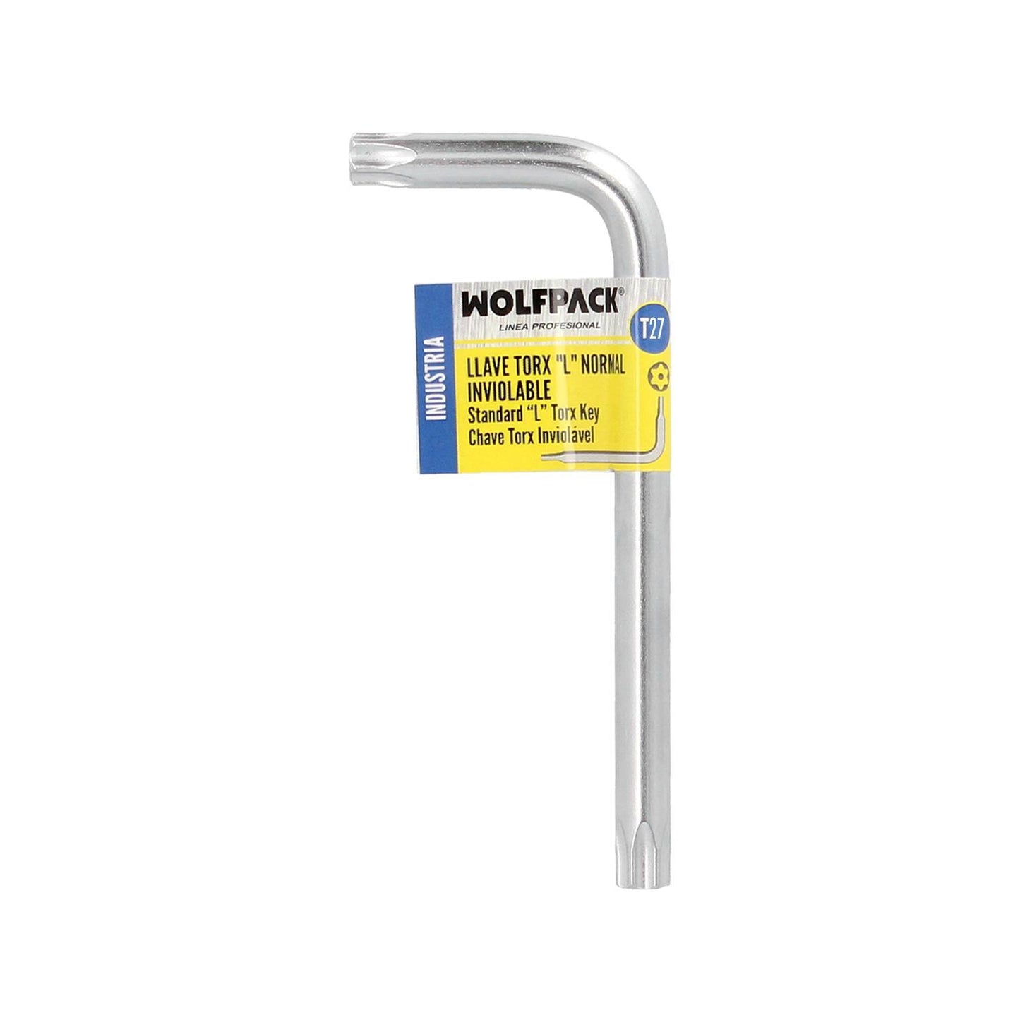 Llave Torx Inviolable Standar Acero Cromo Vanadio Profesional T27 Mm. Llave Estrella, Llave Allen Estrella_2