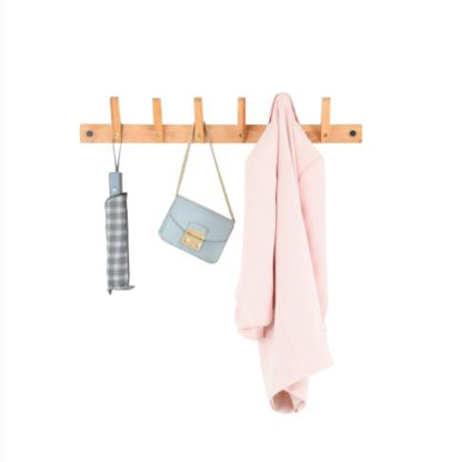 Cabide de bambu 2 em 1 (vertical ou horizontal)