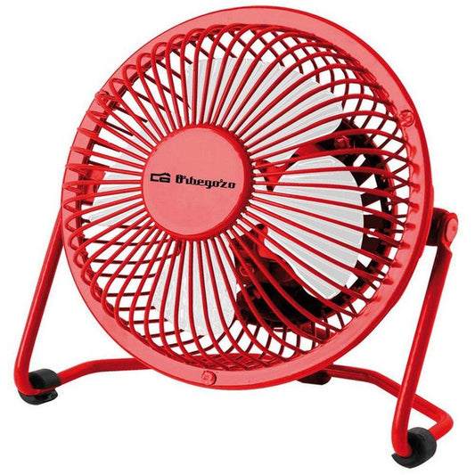 Ventilador de mesa USB Red PW 1021 Orbegozo 10 cm