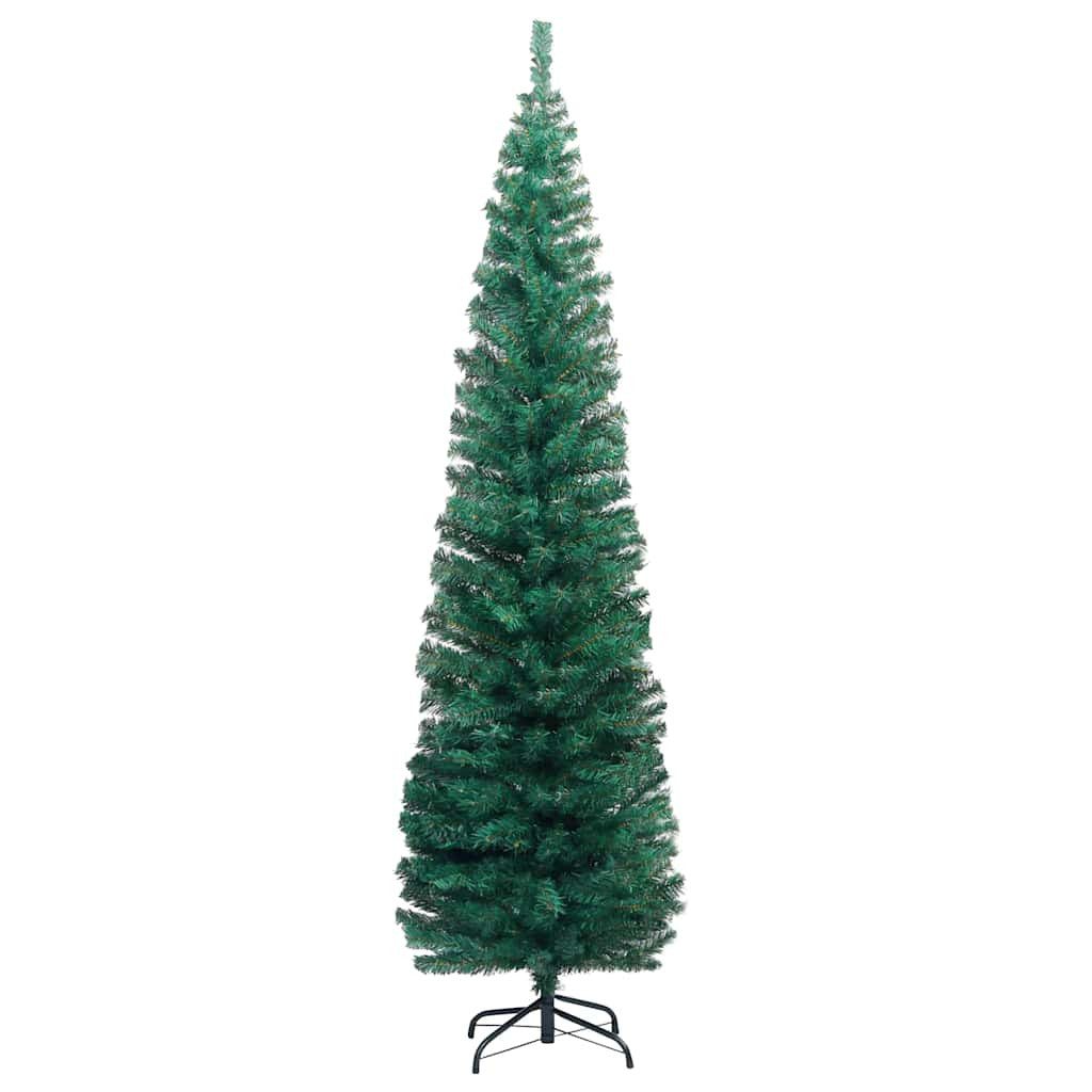 Vidaxl Árbol De Navidad Preiluminado Con Luces Y Bolas Verde 180 Cm_1